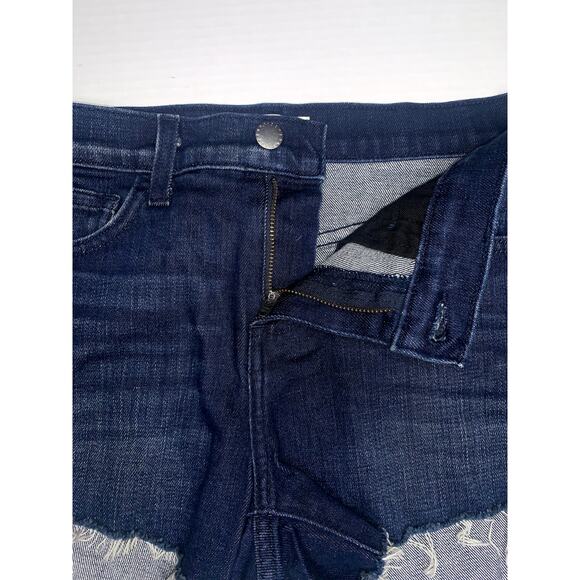 L'Agence Women's Blue Audrey Denim Shorts Size 25 - Picture 7 of 13